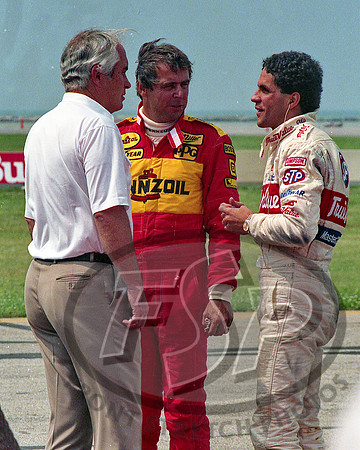 Roger Penske, Rick Mears & Roberto Geurrero