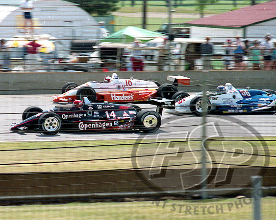 AJ Foyt #14, Tony Bettenhausen #16, Billy Vukovich #56