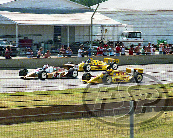 Rick Mears, Danny Sullivan, Al Unser, Sr