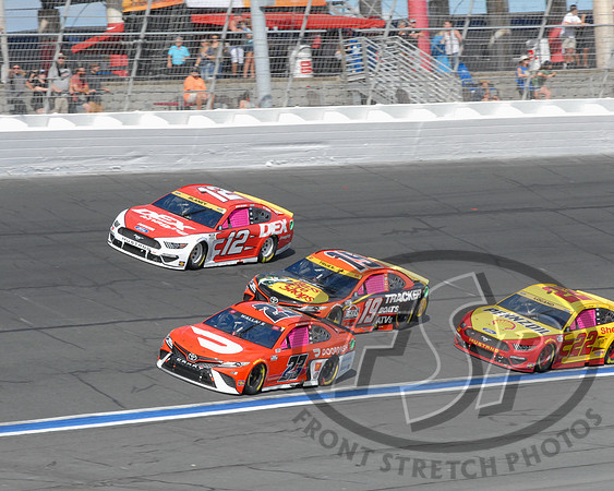 Wallace, Blaney, Truex & Logano