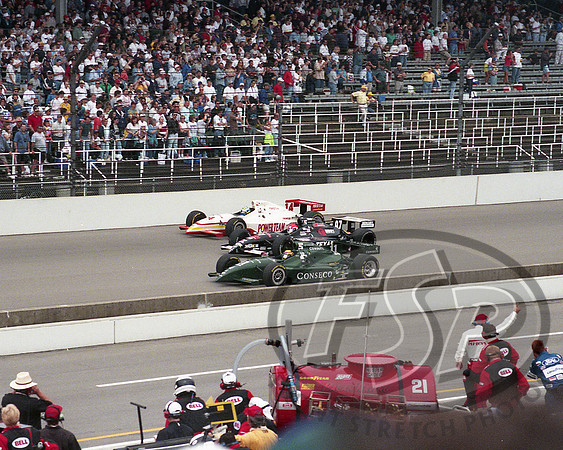 Billy Boat #11, Greg Ray #97, Kenny Brack #14