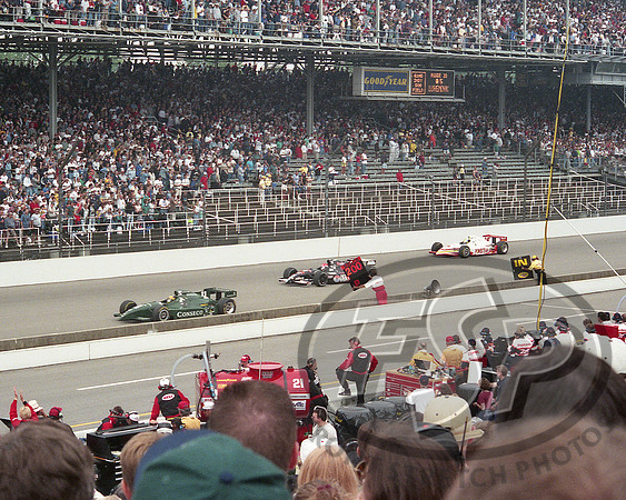 Billy Boat #11, Greg Ray #97, Kenny Brack #14