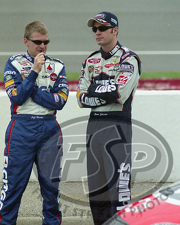Jeff Burton, Jimmie Johnson