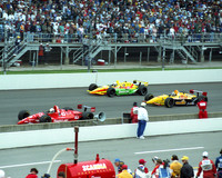 Joe Gosek #43, Scott Harrington #44, Danny Ongais #32